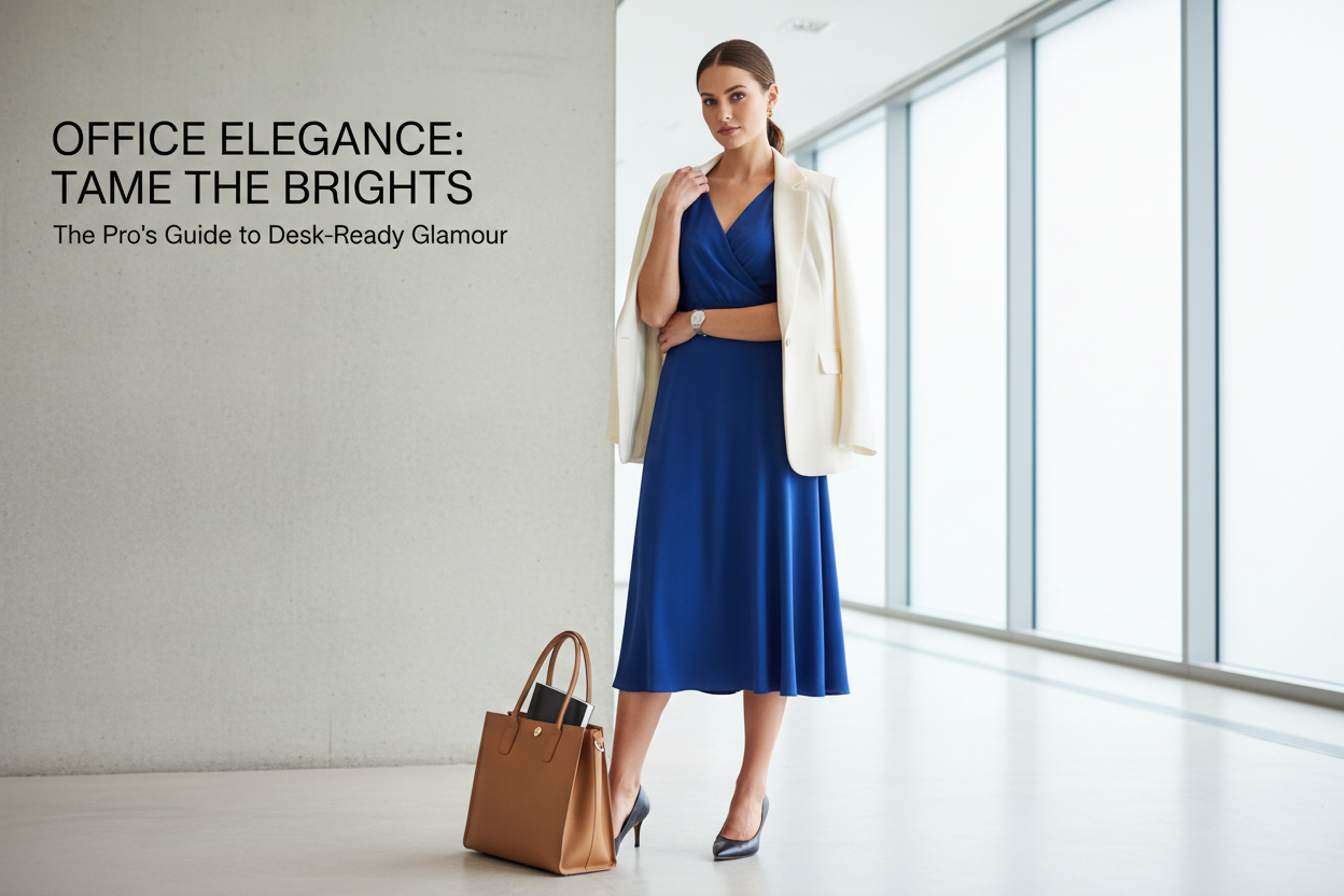 Brighly-Colored-V-Neck-Dresses