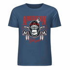 New 2025 Pure cotton short sleeved T-shirt Front print Multiple colors