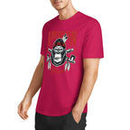 New 2025 Pure cotton short sleeved T-shirt Front print Multiple colors