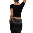 Short sleeved T-shirt women's top women's clothing