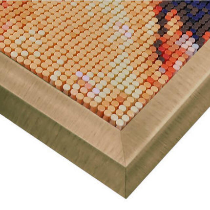 Pushpin painting, pins painting, DIY Custom photo puzzles, creative portrait handmade