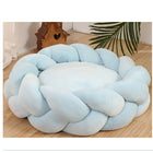 Pet kennel Fried Dough Twists dog kennel filling yarn cat kennel round universal mat detachable cat kennel dog kennel