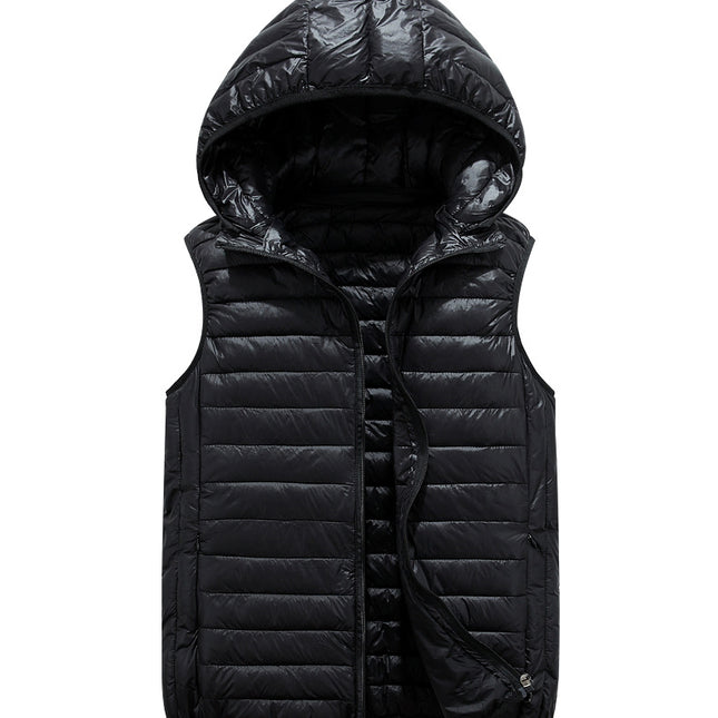 Color: Black, Size: 110cm - CUHK Down Cotton Parent-child Clothing Children