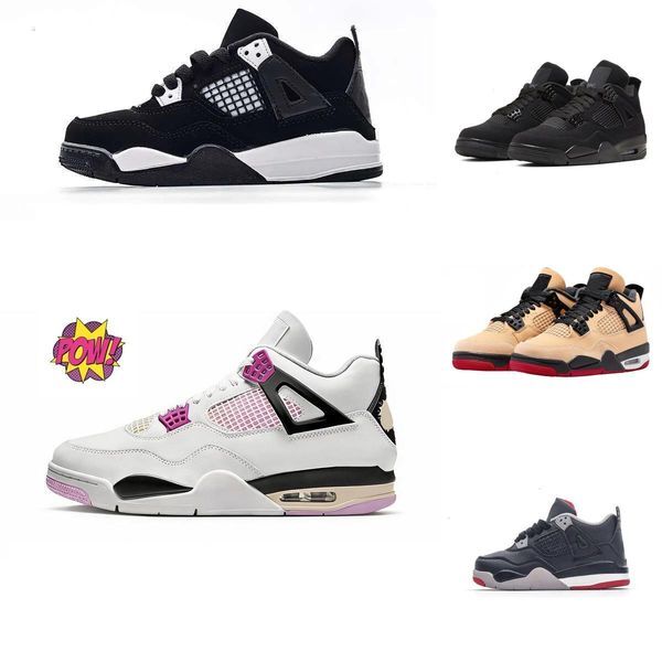 Color: Color#1 - Size: US10C=EUR27 - 2026 with box 4s 11s 12s designer kids infants children shoes kid shoes Boys Girls Children Youth Outdoor kid sneaker kids trainers Toddlers Sport Shoe