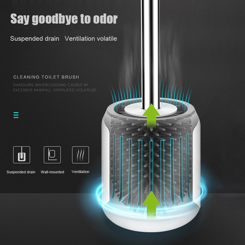 The Silicone TPR Toilet Brush