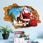 2024 Merry Christmas Household Room Wall Sticker