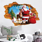 2024 Merry Christmas Household Room Wall Sticker