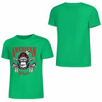 New 2025 Pure cotton short sleeved T-shirt Front print Multiple colors