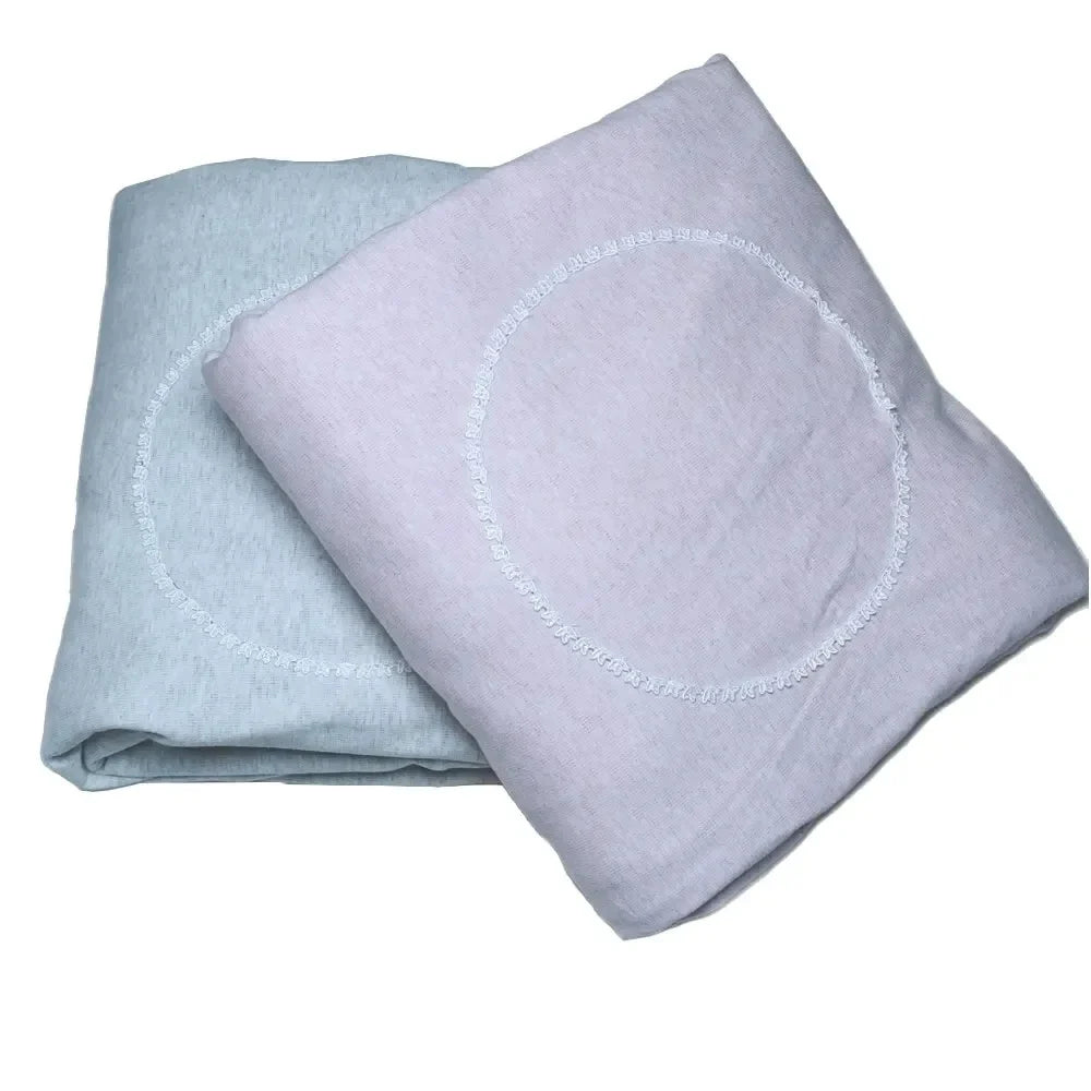 Organic Cotton with Pure silver Blanket 150*215cm EMF Protection  5G Block Quit Flat sheet LARGE  for Pregnant