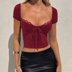 Short sleeved T-shirt women's top women's clothing