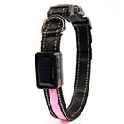 LED solar luminous collar charging flash collar Teddy luminous neck rope pet supplies dog collar accessories