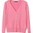 Color: Pearl Pink,Size: 3X Large - Cuddle Cardigans Long Sleeves Button Down Style In Plus Sizes Too