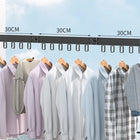 Retractable Cloth Drying Rack Folding Clothes Hanger Wall Mount Indoor Amp Outdoor Space Saving Home Laundry Clothesline