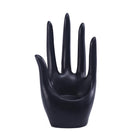 Minimalist hand candlestick black palm shaped tabletop ring storage small ornament