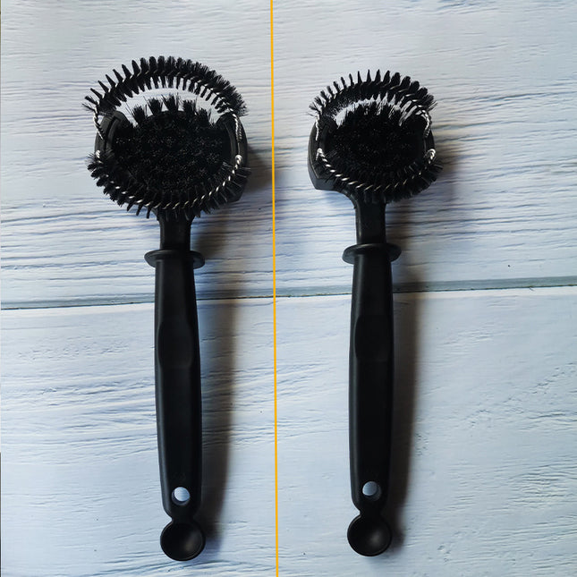 Coffee Machine Cleaning Brush with its long handle