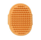 The Food Grade Silicone Pet Bathing Massage Brush