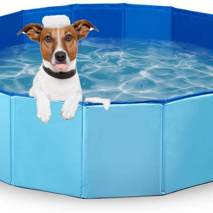 Foldable Pet Bath Outdoor Portable Swimming Pool for Pets and Kids