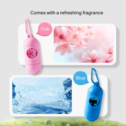 Biodegradable Pet Dog Poop Bags with Printing Outdoor Cleaning Poop Bag Pets Supplies for Dog Garbage Bag