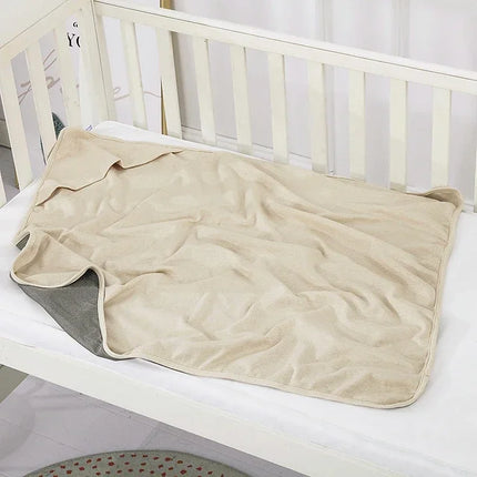 Organic Cotton with Pure silver Blanket 150*215cm EMF Protection  5G Block Quit Flat sheet LARGE  for Pregnant