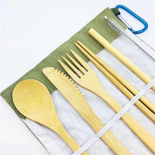 Portable Eco-Friendly Flatware Set