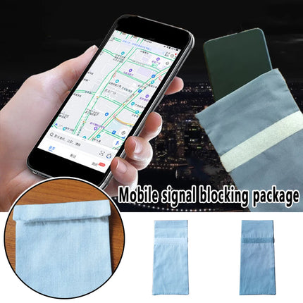 EMF Mobile Phone Signal Shielding Bag RFID Anti-Theft  RF Signal Blocker Anti-Radiation Protection Info Security RFID Bag