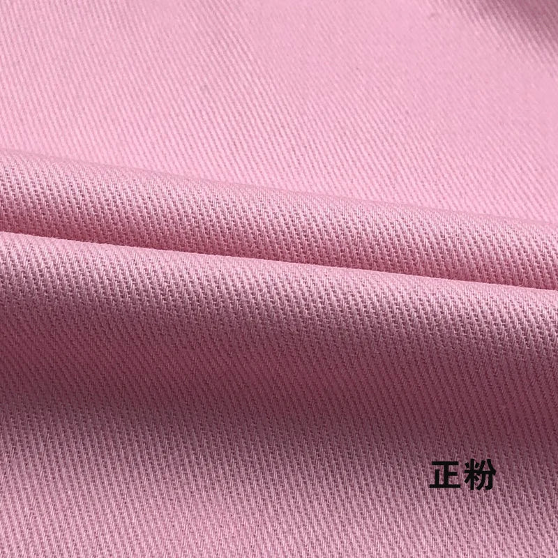 Color Non-stretch Twill Thickening 100%Pure Cotton Denim Fabric Autumn and Winter Jacket Pants DIY Clothing Design Sewing Fabric
