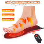 Outdoor Electric Heating Insole Male Female Same USB Charging Three Gear Wireless Remote Control Thermal Insole