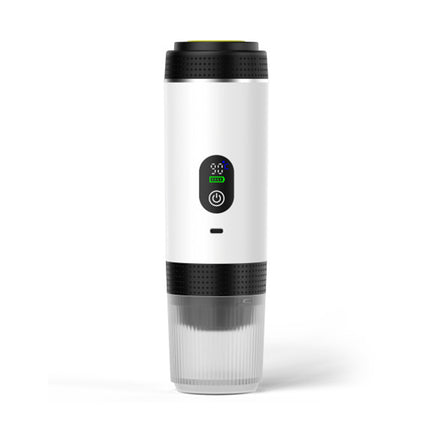 Portable Espresso Machine w/ Digital Display – 3-in-1 Capsule & Ground Coffee Maker for Travel, Camping & Office