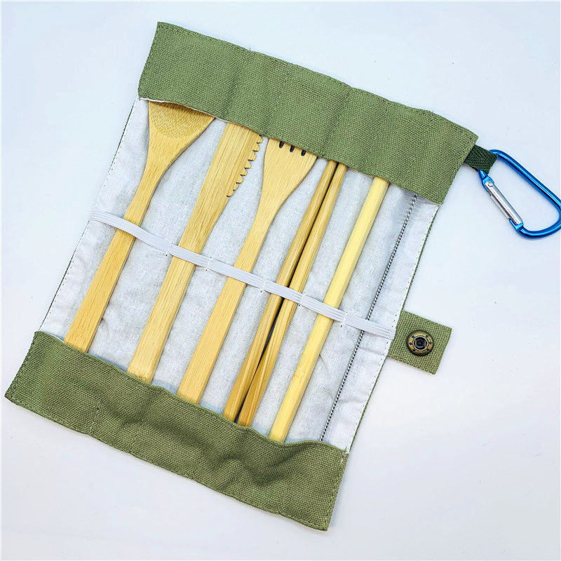 Portable Eco-Friendly Flatware Set