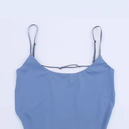 Sleeveless backless camisole jumpsuit/women's clothing