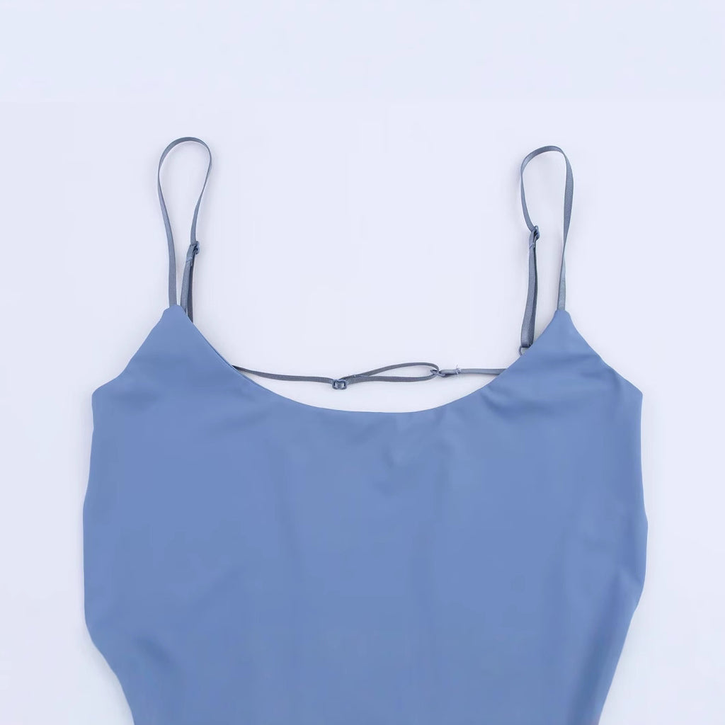 Sleeveless backless camisole jumpsuit/women's clothing