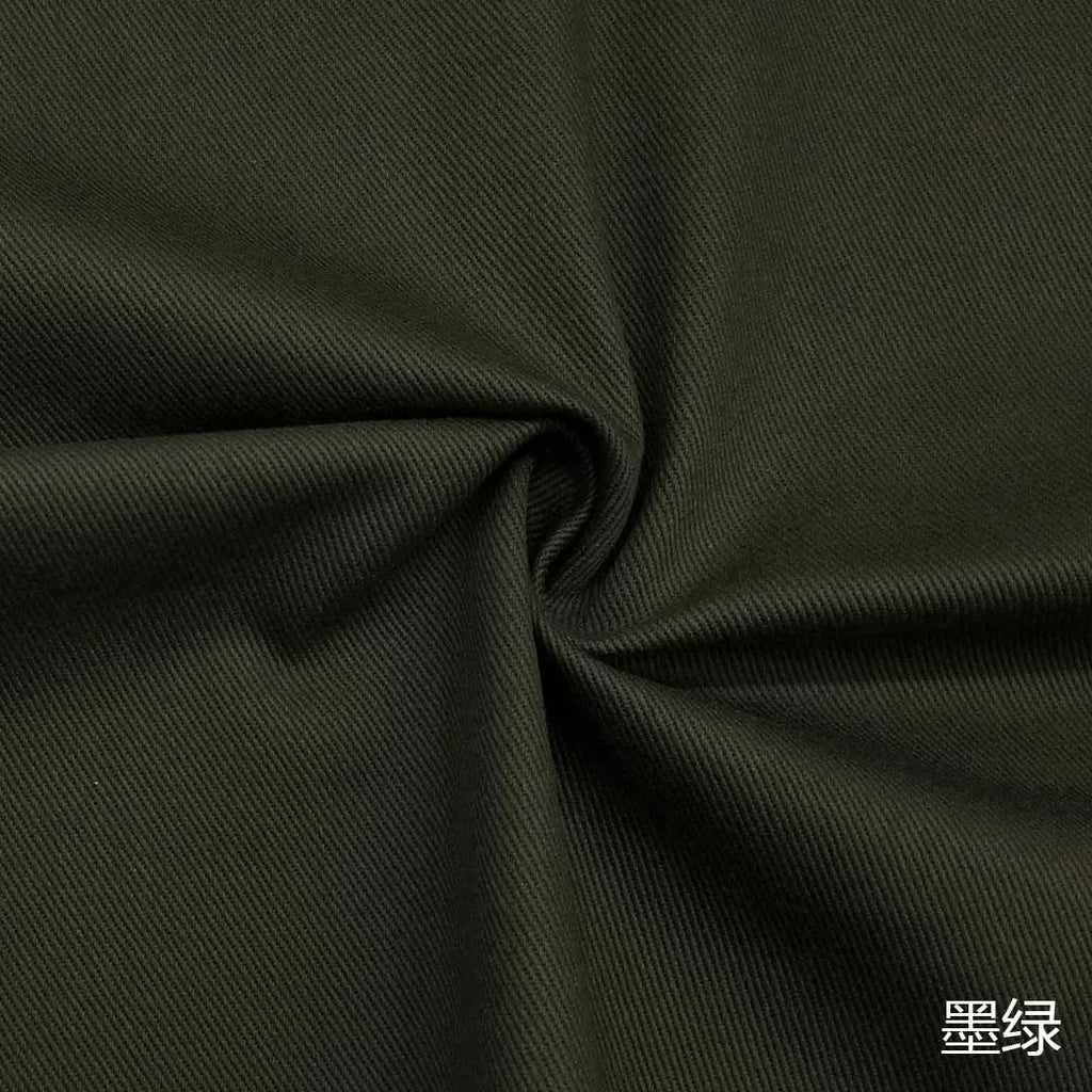 Color Non-stretch Twill Thickening 100%Pure Cotton Denim Fabric Autumn and Winter Jacket Pants DIY Clothing Design Sewing Fabric