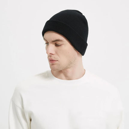 Men's Women's Radiation Protection Caps Anti Radiation Faraday EMF Protective Beanie WiFi 5G Microwave RF Effect Knitted Hat