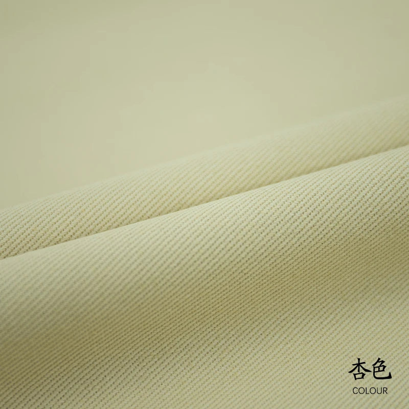Color Non-stretch Twill Thickening 100%Pure Cotton Denim Fabric Autumn and Winter Jacket Pants DIY Clothing Design Sewing Fabric