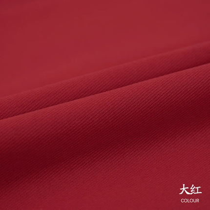 Color Non-stretch Twill Thickening 100%Pure Cotton Denim Fabric Autumn and Winter Jacket Pants DIY Clothing Design Sewing Fabric