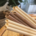 100pcs Eco-Friendly Reusable Bamboo Straws