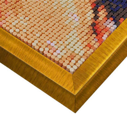 Pushpin painting, pins painting, DIY Custom photo puzzles, creative portrait handmade