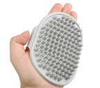 The Food Grade Silicone Pet Bathing Massage Brush