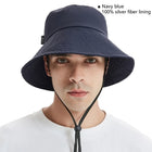 Electromagnetic radiation protective 50% or 100% silver fiber lining bucket hat unisex Computer, Cell phone EMF shielding cap