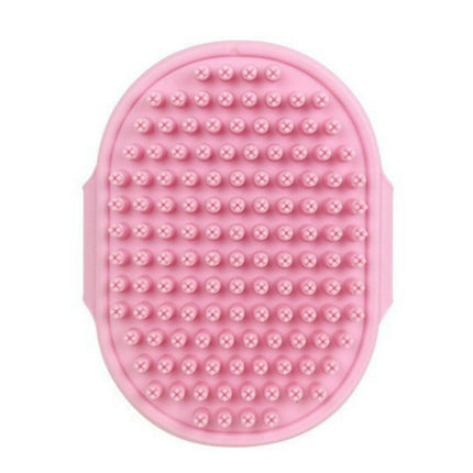 The Food Grade Silicone Pet Bathing Massage Brush