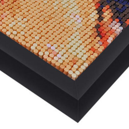 Pushpin painting, pins painting, DIY Custom photo puzzles, creative portrait handmade