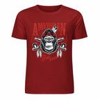 New 2025 Pure cotton short sleeved T-shirt Front print Multiple colors