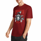 New 2025 Pure cotton short sleeved T-shirt Front print Multiple colors