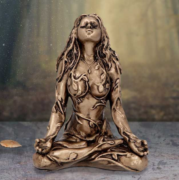 Mini Earth Mother Gaia Resin Craft Ornaments Home Decoration Small Ornaments