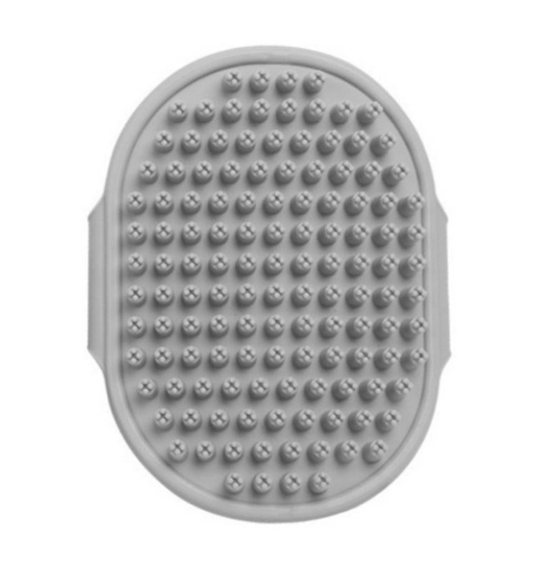 The Food Grade Silicone Pet Bathing Massage Brush