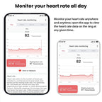 2025 New! Xiaomi Smart Ring for Men & Women. Tracks Heart Rate, Blood Oxygen, Sleep. 5ATM Waterproof Fitness Tracker