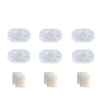 6 filter element+6 sponge