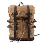 Canvas Men Bag Casual Shoulder Backpack Men Waterproof Outdoor Travel Bag Student Schoolbag