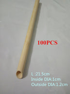 100pcs Eco-Friendly Reusable Bamboo Straws