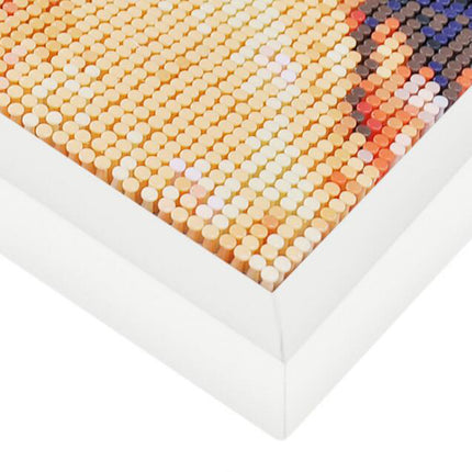 Pushpin painting, pins painting, DIY Custom photo puzzles, creative portrait handmade